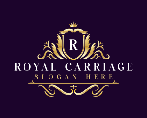 Elegant Royal Shield logo design