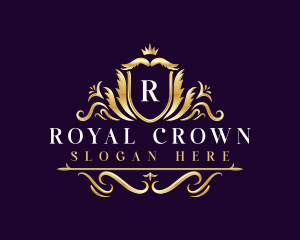 Elegant Royal Shield logo design