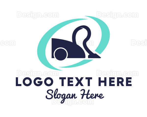 Vacuum Cleaner Housekeeping Logo