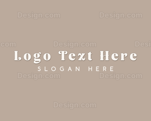 Minimalist Luxury Business Logo