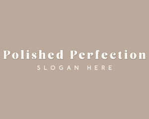 Minimalist Luxury Business logo