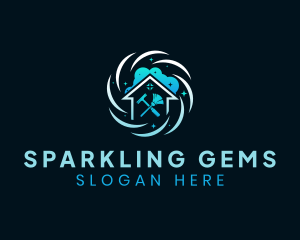 Sparkling Home Cleaning logo