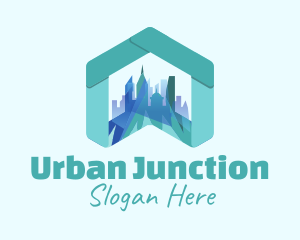 Urban Cityscape Realtor  logo design