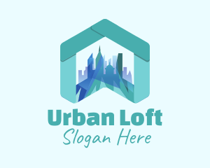 Urban Cityscape Realtor  logo design