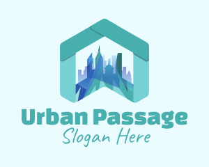 Urban Cityscape Realtor  logo design