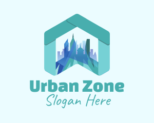 Urban Cityscape Realtor  logo design