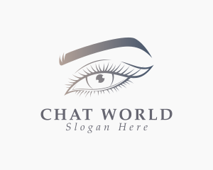 Glamorous Beauty Eye Logo