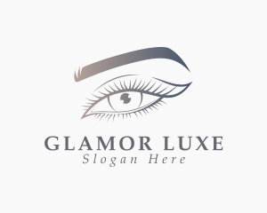 Glamorous Beauty Eye logo design