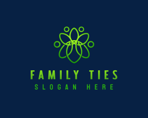 People Family Unity logo design