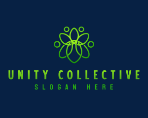 People Family Unity logo design