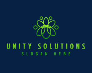 People Family Unity logo design