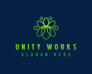 People Family Unity logo design