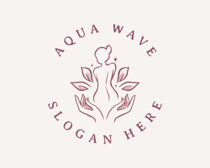 Woman Wellness Spa logo design