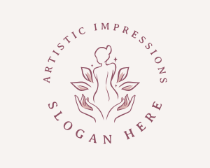 Woman Wellness Spa logo design