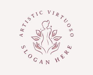 Woman Wellness Spa logo design