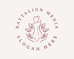 Woman Wellness Spa logo design