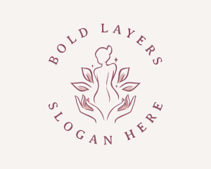 Woman Wellness Spa logo design