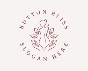 Woman Wellness Spa logo design