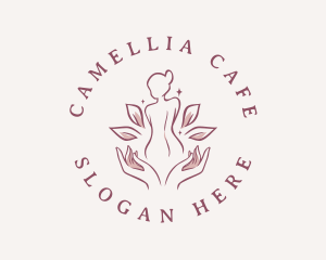 Woman Wellness Spa logo design