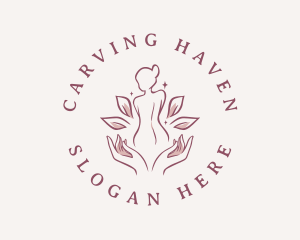 Woman Wellness Spa logo design