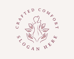 Woman Wellness Spa logo design