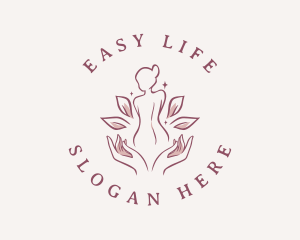 Woman Wellness Spa logo design