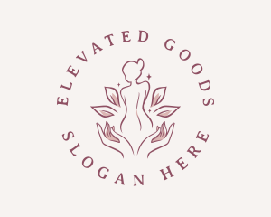 Woman Wellness Spa logo design