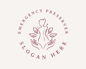 Woman Wellness Spa logo design