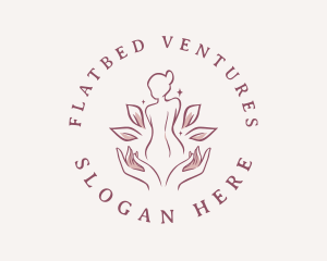 Woman Wellness Spa logo design