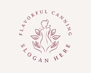 Woman Wellness Spa logo design