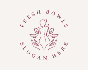 Woman Wellness Spa logo design