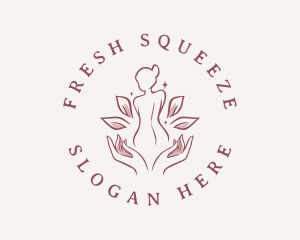 Woman Wellness Spa logo design