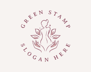 Woman Wellness Spa logo design