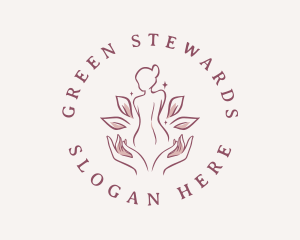 Woman Wellness Spa logo design