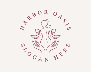 Woman Wellness Spa logo design