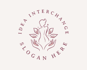 Woman Wellness Spa logo design