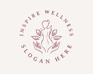 Woman Wellness Spa logo design