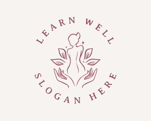 Woman Wellness Spa logo design