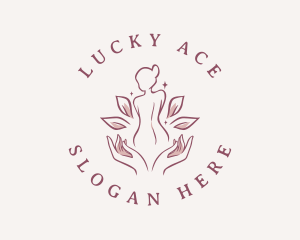 Woman Wellness Spa logo design