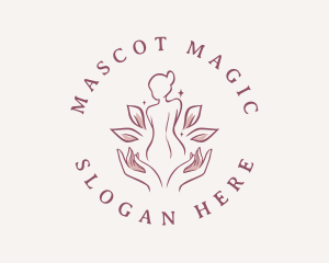 Woman Wellness Spa logo design