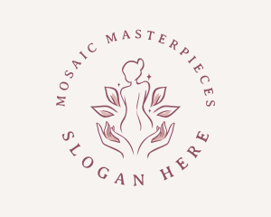 Woman Wellness Spa logo design