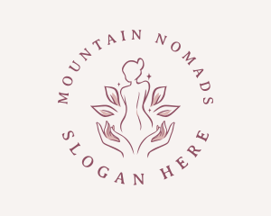 Woman Wellness Spa logo design