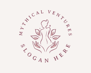 Woman Wellness Spa logo design