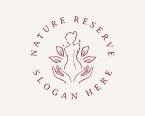 Woman Wellness Spa logo design