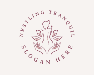 Woman Wellness Spa logo design