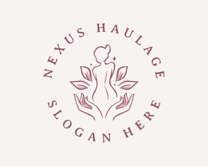 Woman Wellness Spa logo design