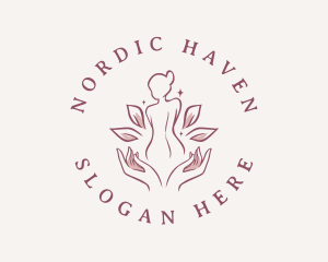 Woman Wellness Spa logo design