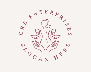 Woman Wellness Spa logo design