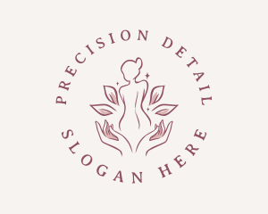 Woman Wellness Spa logo design