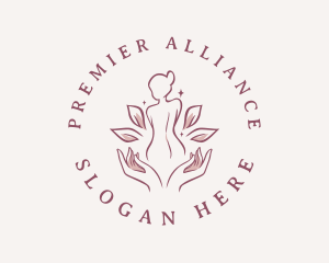 Woman Wellness Spa logo design